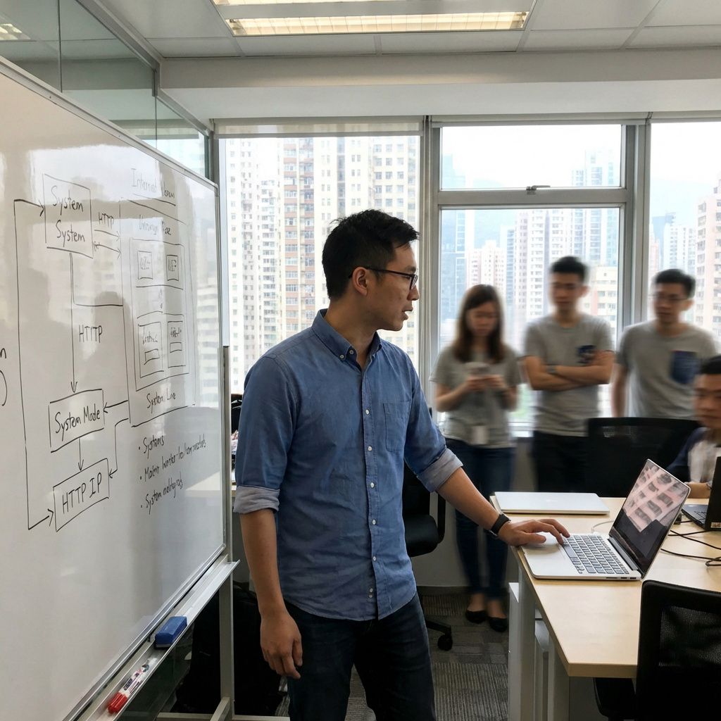 技術主管 Adrian Cheng 人像